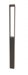 Stilpoller -PLANUS- aus Stahl 70 x 70 mm, ortsfest